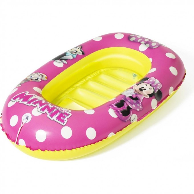 Надувная лодочка BESTWAY 91083 MINNIE MOUSE 112х71см с окошком, 3-6 лет 91083 BW Надувная лодочка BESTWAY 91083 MINNIE MOUSE 112х71см с окошком, 3-6 лет 91083 BW