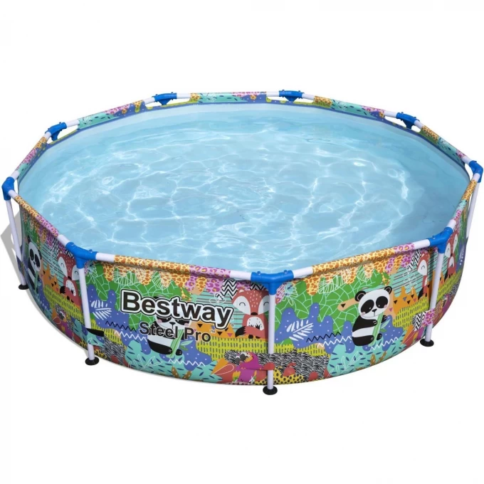 Каркасный бассейн BESTWAY STEEL PRO 274х66см, 3221л 5612F BW Каркасный бассейн BESTWAY STEEL PRO 274х66см, 3221л 5612F BW