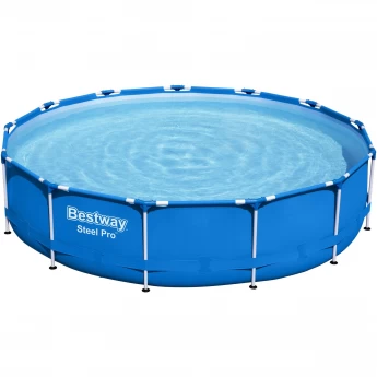 Каркасный бассейн BESTWAY STEEL PRO 396х84см, 8680л + фильтр-насос 2006 л/ч