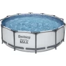 Каркасный бассейн BESTWAY STEEL PRO MAX 366х100см, 9150л + фильтр-насос 2006 л/ч 56260 BW