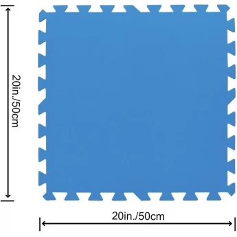 Мягкая модульная подстилка BESTWAY Пазл 50x50см 9шт, 2.29м2